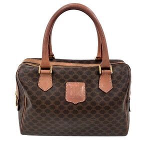 Celine Macadam PVC Leather Handbag